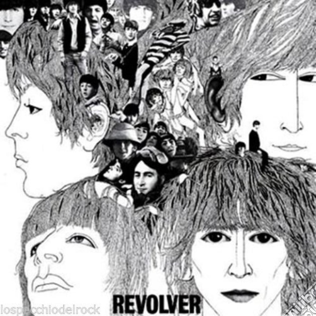Beatles (The) - Revolver (Targa Acciaio da Muro) gioco di Rock Off