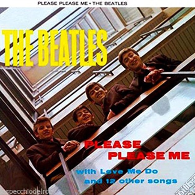 Beatles (The) - Please Please Me (Targa Acciaio da Muro) gioco di Rock Off