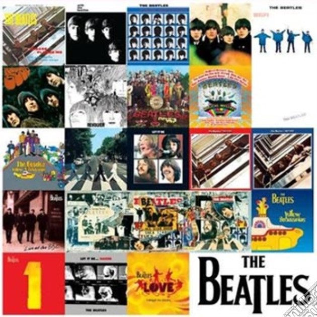 Beatles (The) - Chronology (Targa Acciaio da Muro) gioco di Rock Off