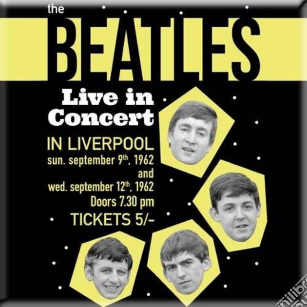 Beatles (The) - Live In Concert (Magnete) gioco di Rock Off