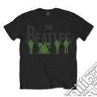 Beatles (The): Saville Row Line Up With Green Silhouettes (T-Shirt Unisex Tg. M) gioco di Rock Off