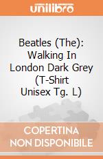 Beatles (The): Walking In London Dark Grey (T-Shirt Unisex Tg. L) gioco di Rock Off