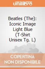 Beatles (The): Iconic Image Light Blue (T-Shirt Unisex Tg. L) gioco di Rock Off