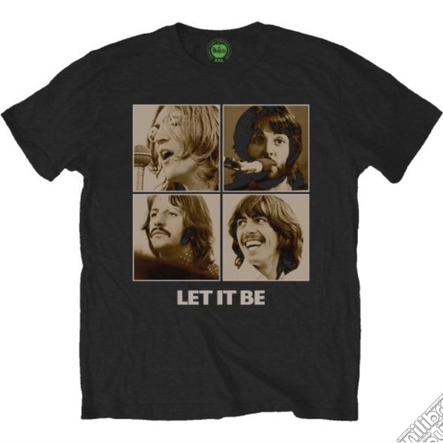 Beatles (The): Let It Be Sepia (T-Shirt Unisex Tg. S) gioco di Rock Off