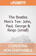 The Beatles Men's Tee: John, Paul, George & Ringo (small) gioco di Rock Off