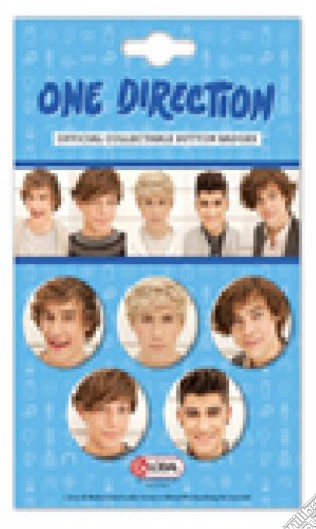 One Direction: Badge Pack 01 gioco di Ambrosiana Trading Company