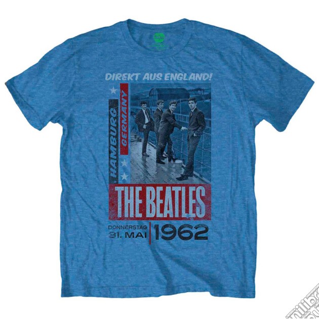 The Beatles Men's Tee: Direkt Aus England (x-large) -mens - X-large - Grey - Apparel Tees & Shirtstee gioco