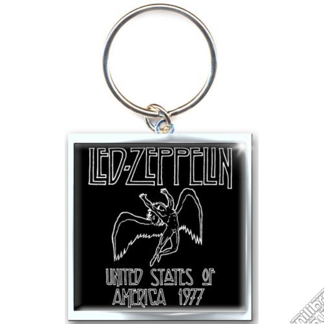 Led Zeppelin - 1977 Usa Tour (Portachiavi Metallo) gioco di Rock Off