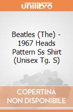 Beatles (The) - 1967 Heads Pattern Ss Shirt (Unisex Tg. S) gioco di Rock Off
