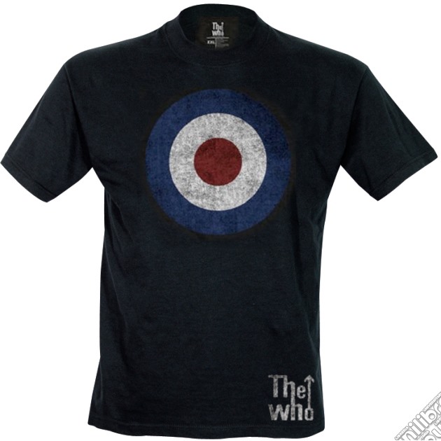 Who (The): Target Distressed (T-Shirt Unisex Tg. S) gioco di Rock Off