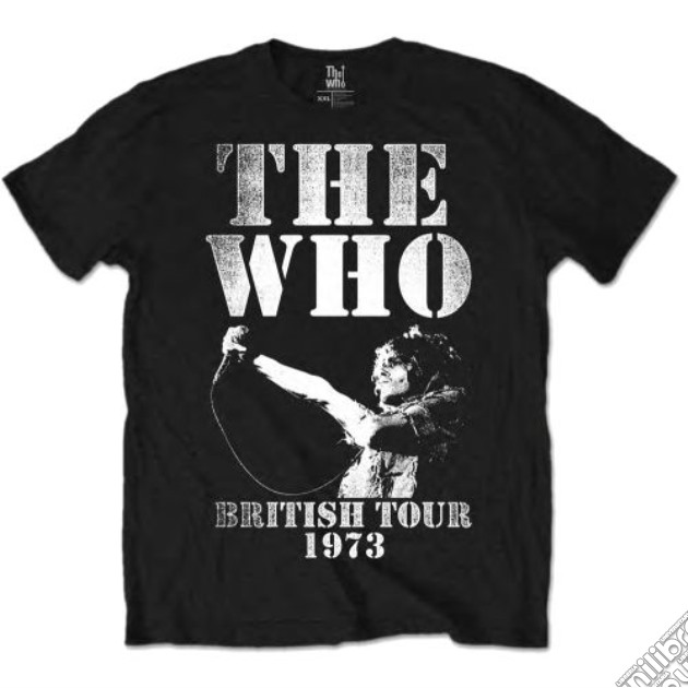 Who (The): British Tour 1973 (T-Shirt Unisex Tg. M) gioco di Rock Off