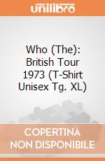 Who (The): British Tour 1973 (T-Shirt Unisex Tg. XL) gioco di Rock Off