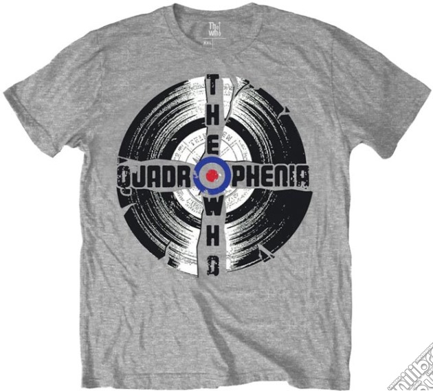 Who (The): Quadrophenia Grey (T-Shirt Unisex Tg. S) gioco di Rock Off