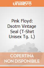Pink Floyd: Dsotm Vintage Seal (T-Shirt Unisex Tg. L) gioco di Rock Off