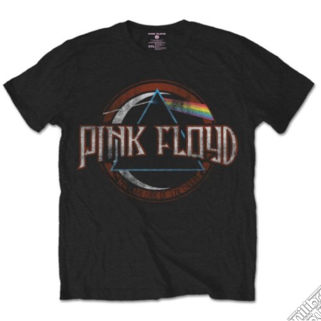Pink Floyd: The Dark Side Of The Moon Vintage Seal (T-Shirt Unisex Tg. 2XL) gioco di Rock Off