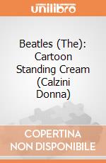 Beatles (The): Cartoon Standing Cream (Calzini Donna) gioco di Rock Off