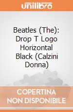 Beatles (The): Drop T Logo Horizontal Black (Calzini Donna) gioco di Rock Off