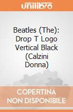Beatles (The): Drop T Logo Vertical Black (Calzini Donna) gioco di Rock Off