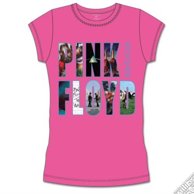 Pink Floyd: Echoes Album Montage (T-Shirt Donna Tg. M) gioco di Rock Off
