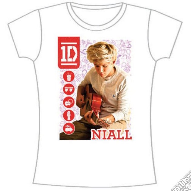 One Direction: 1d Niall Symbolfield (T-Shirt Donna Tg. XL) gioco di Rock Off