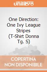 One Direction: One Ivy League Stripes (T-Shirt Donna Tg. S) gioco di Rock Off