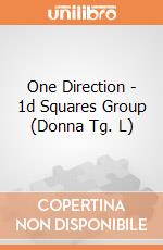 One Direction - 1d Squares Group (Donna Tg. L) gioco di Rock Off
