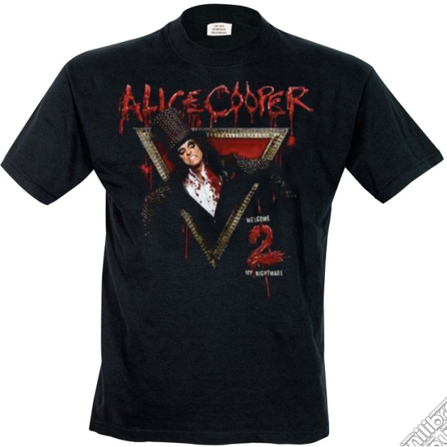 Alice Cooper: Welcome To My Nightmare (T-Shirt Unisex Tg. L) gioco di Rock Off