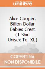 Alice Cooper: Billion Dollar Babies Crest (T-Shirt Unisex Tg. XL) gioco di Rock Off