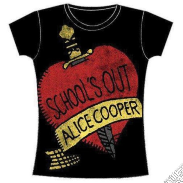 Alice Cooper: School's Out (T-Shirt Donna Tg. S) gioco di Rock Off