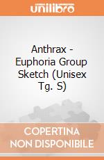 Anthrax - Euphoria Group Sketch (Unisex Tg. S) gioco di Rock Off