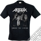 Anthrax - Among The Living (T-Shirt Uomo S) gioco di Rock Off