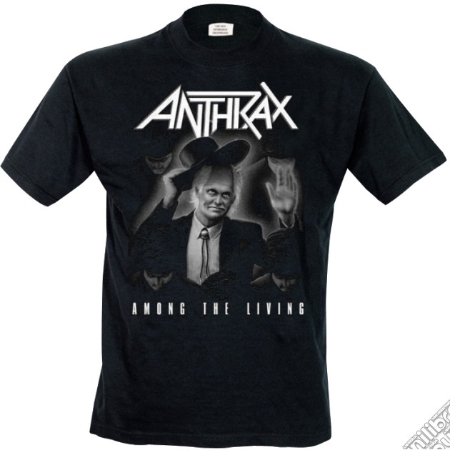 Anthrax: Among The Living (T-Shirt Unisex Tg. L) gioco di Rock Off