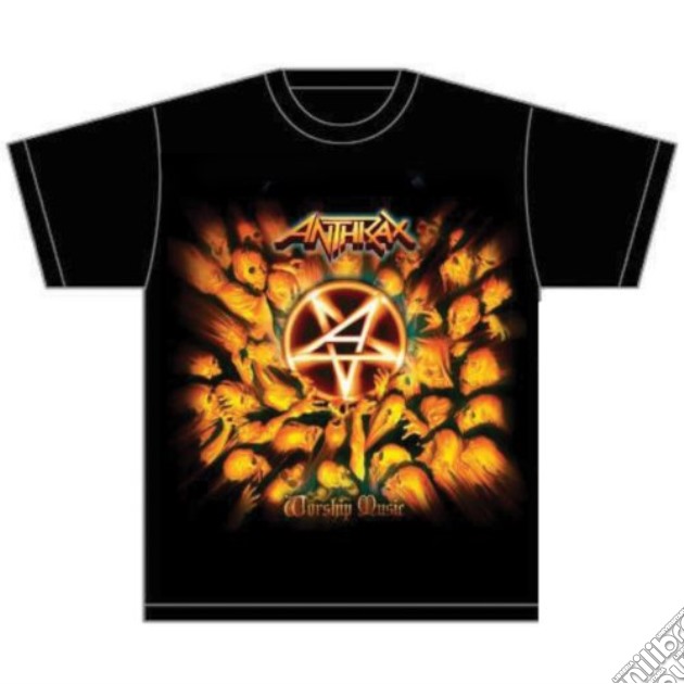 Anthrax: Worship Music (T-Shirt Unisex Tg. M) gioco di Rock Off