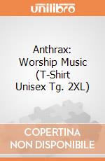 Anthrax: Worship Music (T-Shirt Unisex Tg. 2XL) gioco di Rock Off