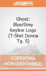 Ghost: Blue/Grey Keyline Logo (T-Shirt Donna Tg. S) gioco di Rock Off