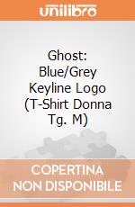 Ghost: Blue/Grey Keyline Logo (T-Shirt Donna Tg. M) gioco di Rock Off