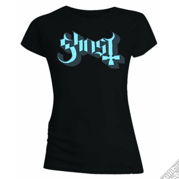 Ghost: Blue/Grey Keyline Logo (T-Shirt Donna Tg. XL) gioco di Rock Off