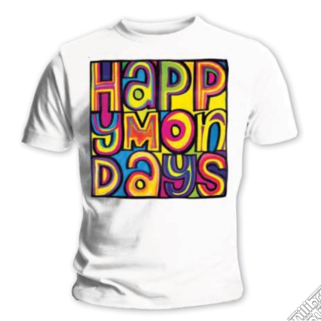 Happy Mondays - Logo (Unisex Tg. XL) gioco di Rock Off