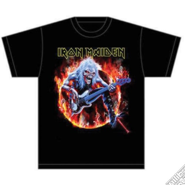 Iron Maiden: Fear Live Flames (T-Shirt Unisex Tg. L) gioco di Rock Off