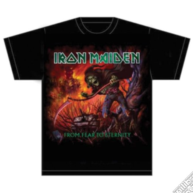 Iron Maiden: From Fear To Eternity Album (T-Shirt Unisex Tg. M) gioco di Rock Off