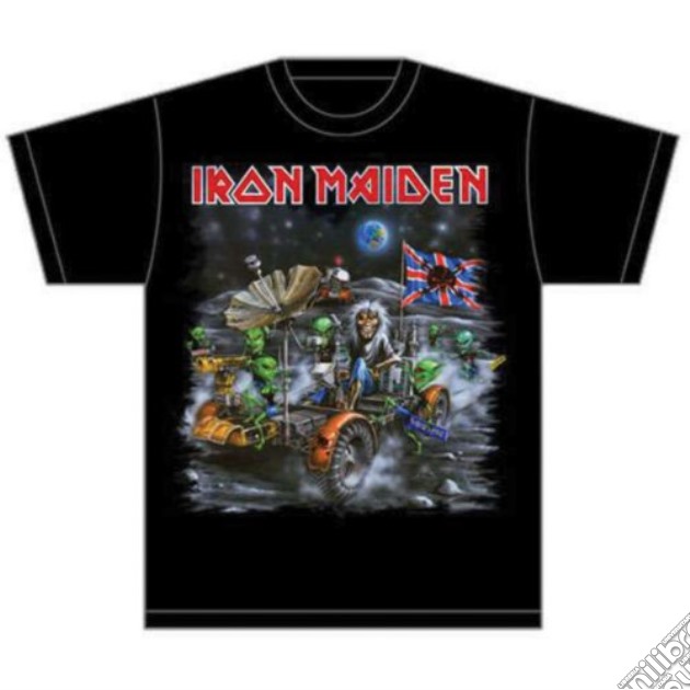 Iron Maiden: Knebworth Moonbuggy (T-Shirt Unisex Tg. M) gioco di Rock Off