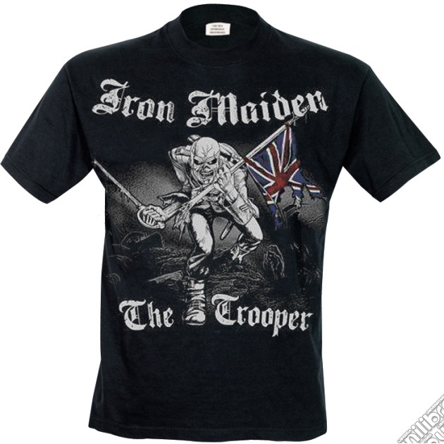 Iron Maiden: Sketched Trooper (T-Shirt Unisex Tg. S) gioco di Rock Off