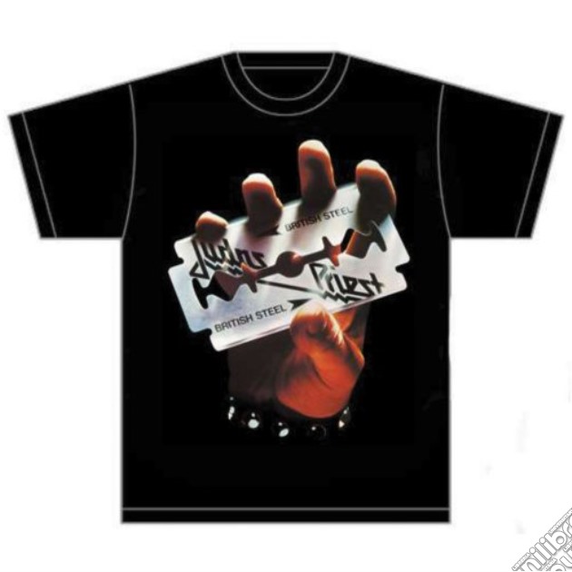 Judas Priest: British Steel (T-Shirt Unisex Tg. L) gioco di Rock Off