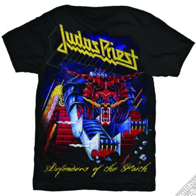 Judas Priest: Defender Of The Faith (T-Shirt Unisex Tg. M) gioco di Rock Off
