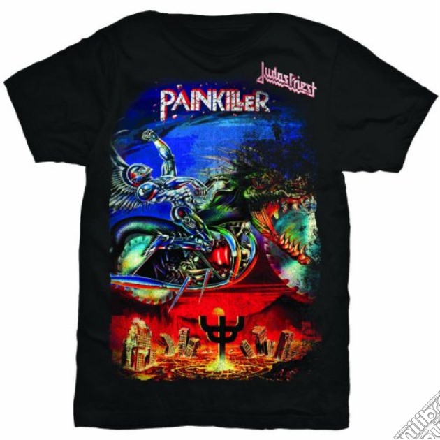 Judas Priest: Painkiller (T-Shirt Unisex Tg. S) gioco di Rock Off