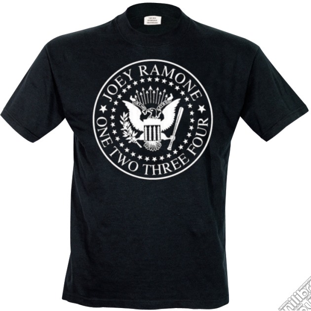 Joey Ramone - 1234 Seal (T-Shirt Uomo S) gioco di Rock Off