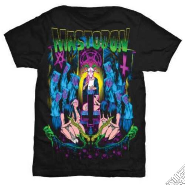 Mastodon: Unholy Ceremony Black (T-Shirt Unisex Tg. M) gioco di Rock Off