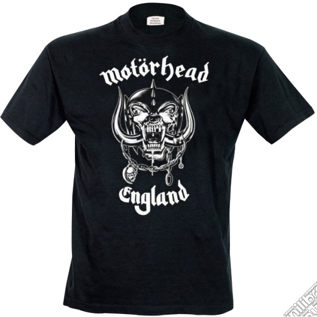 Motorhead: England (T-Shirt Unisex Tg. S) gioco di Rock Off
