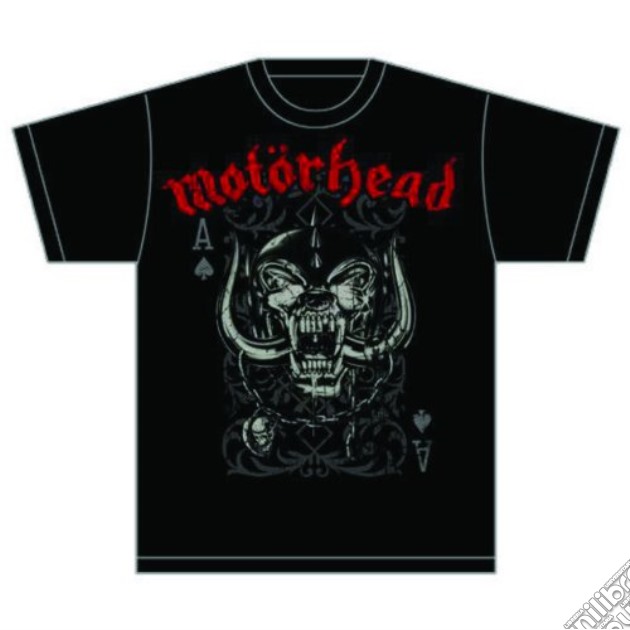 Motorhead: Playing Card (T-Shirt Unisex Tg. S) gioco di Rock Off