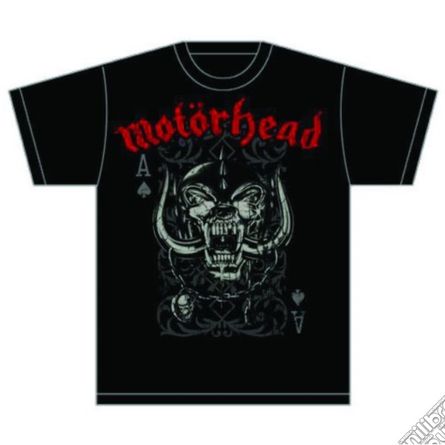 Motorhead: Playing Card (T-Shirt Unisex Tg. L) gioco di Rock Off